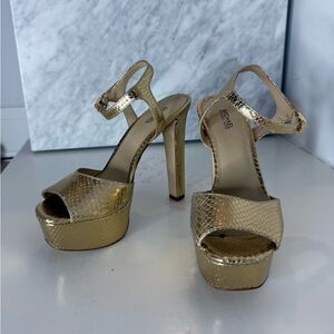 Micheal Kors Platform Heels